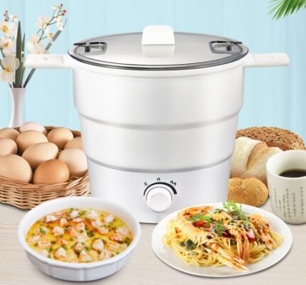 Cuiseur électrique pliable en silicone